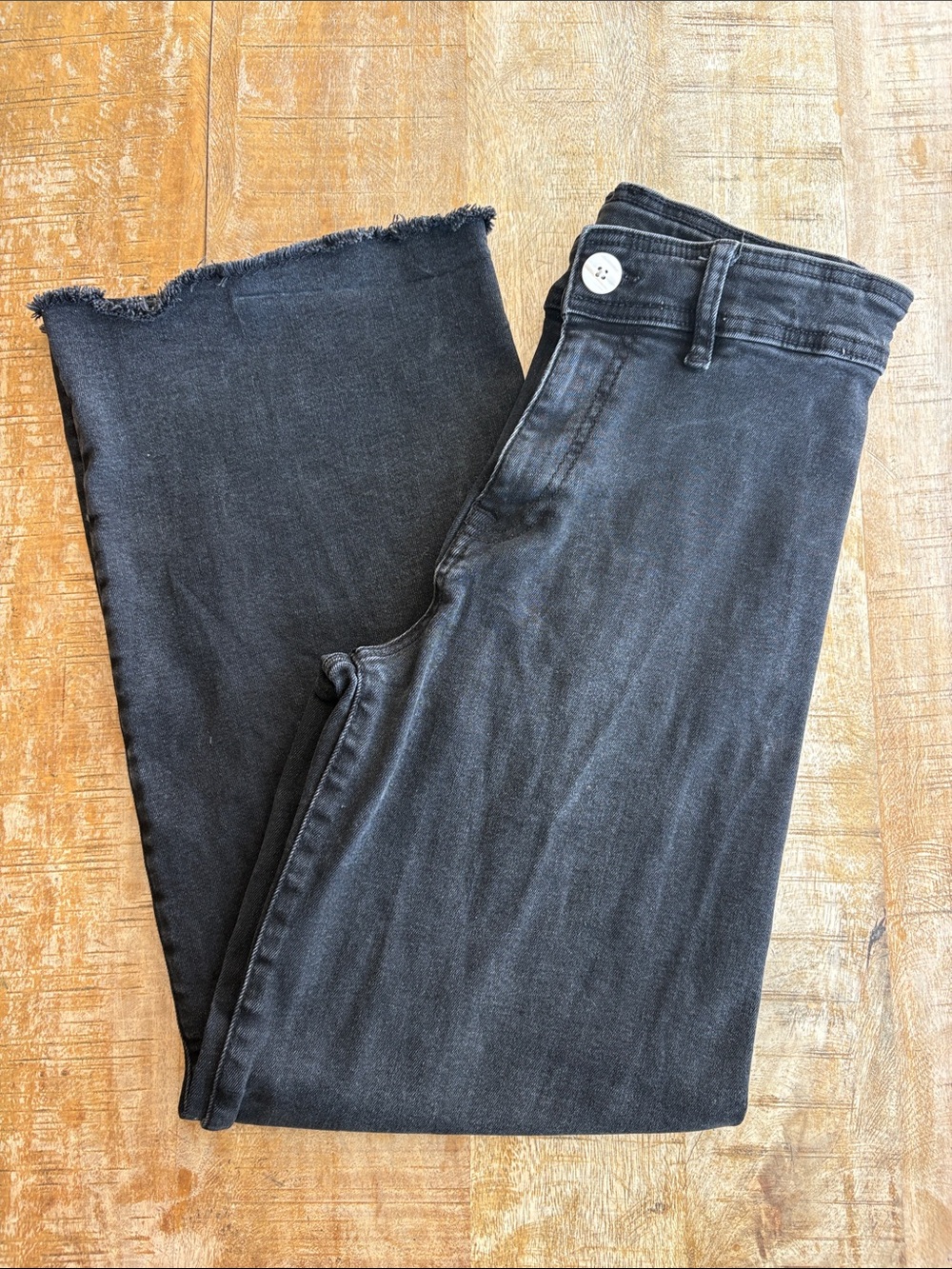 Zara Girls Wide Leg Marine Jeans size 11-12y